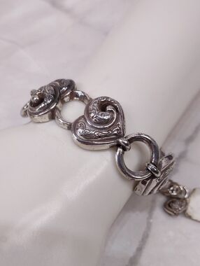 Brighton "Penelope Heart" Link Bracelet